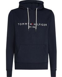 tommy hilfiger badge hoodie