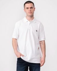Paul Smith - Ps Regular Fit Cotton-Pique Zebra Logo Polo Shirt Size: M - Lyst