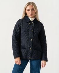 Joules - Highclere Showerproof Diamond Quilted Jacket - Lyst