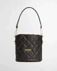 Barbour - Balham Mini Quilted Tote Bag - Lyst