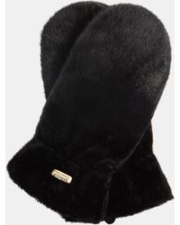 Barbour - Cyrus Faux Fur Mittens - Lyst