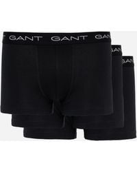 GANT - Slim Fit Cotton Jersey Trunks - Lyst