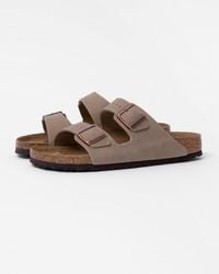 Birkenstock - Arizona Nubuck Leather Sandals, , Size: Uk 9.5 - Lyst