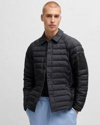 BOSS - Taranis Water-Repellent Jacket With Lightweight Insulation Size: L - Lyst