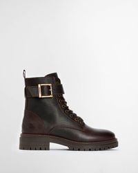 Barbour - Heidi Lace Up Boot - Lyst