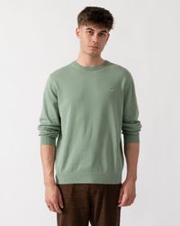 GANT - Classic Cotton Shield Logo Crew Neck Jumper - Lyst