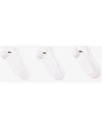 Lacoste - 3-Pack Trainers Socks - Lyst