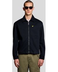 Lyle & Scott - Lightweight Enzyme Wash Overshirt - Lyst