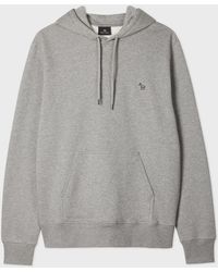 Paul Smith - Ps Pullover Hoodie With Zebra Logo - Lyst