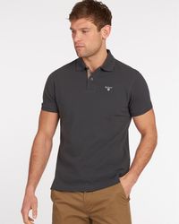 Barbour - Tartan Pique Polo Shirt - Lyst