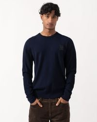 Belstaff - Colden Merino Crew Neck Jumper - Lyst