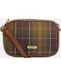 Barbour - Daphne Mini Tartan Crossbody Bag - Lyst