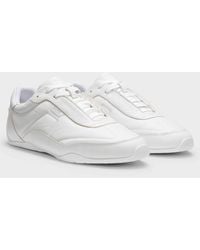BOSS - Jaylen Leather Trainers With Logo Detail - Lyst