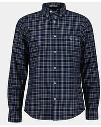 GANT - Regular Fit Archive Poplin Check Shirt - Lyst