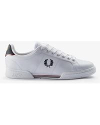 Fred Perry - B722 Leather Trainers Nos - Lyst