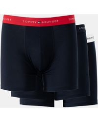 Tommy Hilfiger - 3 Pack Waistband Boxer Briefs - Lyst