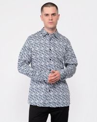 Ted Baker - Capua Long Sleeve Small Floral Shirt - Lyst