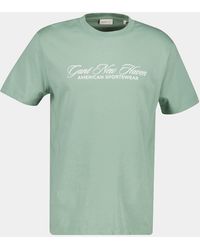GANT - Logo Graphic Short Sleeve T-Shirt - Lyst