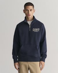 GANT - Arch Half-zip Sweatshirt - Lyst