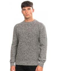 Calvin Klein - Mouline Texture Sweater , Size: L - Lyst