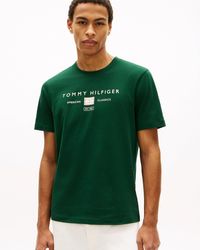 Tommy Hilfiger - Brand Love Mono Stack T-Shirt - Lyst