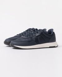 BOSS - Titanium Runn Low-Top Trainers With Textured Uppers - Lyst