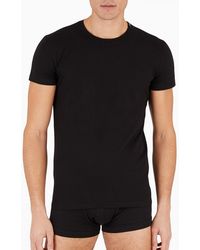 Emporio Armani - Crew Neck Loungewear T-Shirt 111035-4F531 - Lyst