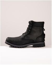 black waterproof timberlands