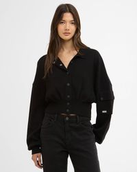Barbour - Gigi Knitted Bomber - Lyst