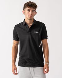 BOSS - Paule Toc Polo Shirt - Lyst