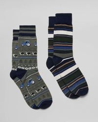 Joules - Kingsbury 2-Pack Socks - Lyst