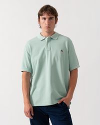 Paul Smith - Ps Regular Fit Short Sleeve Organic Cotton Zebra Polo Shirt - Lyst