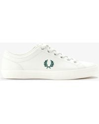 Fred Perry - Baseline Leather Trainers - Lyst