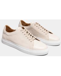 Oliver Sweeney - Ossos Calf Leather/suede Cupsole Trainers - Lyst