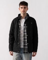 GANT - Quilted Windcheater Mid Jacket - Lyst