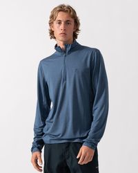 Fjallraven - Abisko Day Hike Half Zip Long Sleeve Top - Lyst