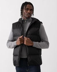 BOSS - V Hamar 2 Padded Hooded Gilet - Lyst