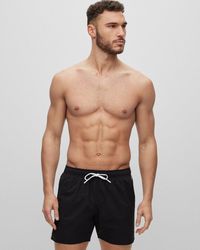 BOSS - Iconic Swim Shorts Nos - Lyst
