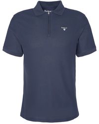 Barbour - Wadworth Tailored Zip Polo Shirt - Lyst