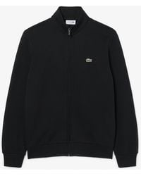 Lacoste - Half Zip Fleece Sweatshirt - Lyst