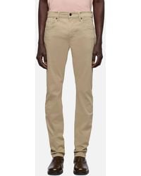 7 For All Mankind - Slimmy Slim Fit Stretch Sateen Jeans - Lyst