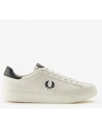 Fred Perry - Spencer Leather Trainers Nos - Lyst