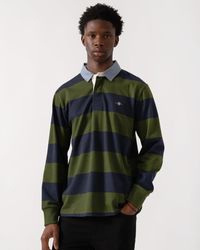 GANT - Regular Fit Chambray Stripe Heavy Rugger - Lyst