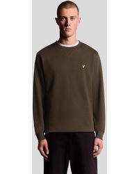 Lyle & Scott - Cotton Crew Neck Sweatshirt - Lyst