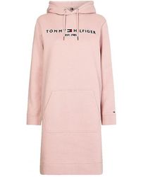 tommy hilfiger light pink dress