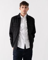 BOSS - Boss Lozzy Zip Up Overshirt 001, Size: L - Lyst