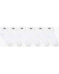 Lacoste - 6-Pack Mid-Length Sport Socks - Lyst