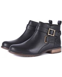 barbour womens leather boots