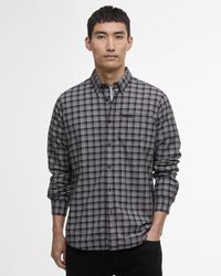 Barbour - Hawks Check Long Sleeve Oxford Shirt - Lyst