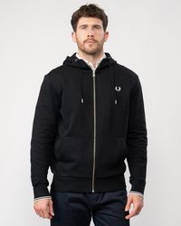 Fred Perry - Zip Through Hoodie Nos - Lyst
